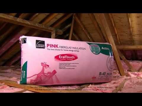 How to re insulate your attic with EcoTouch™ PINK™ FIBERGLAS® insulation