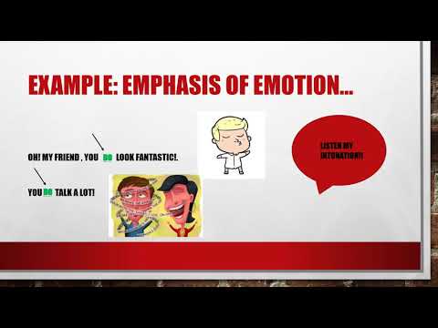 Using auxiliary Do for emphatic stress L5