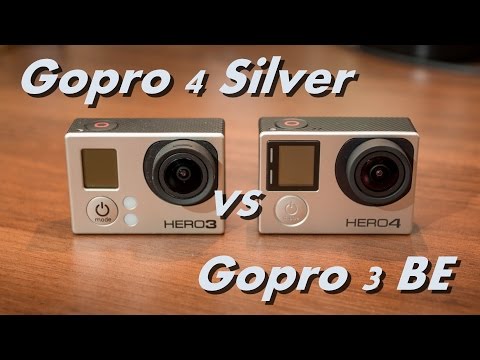 Gopro Hero 4 Silver VS Gopro Hero 3 BE