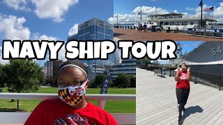NAVY SHIP TOUR/VLOG