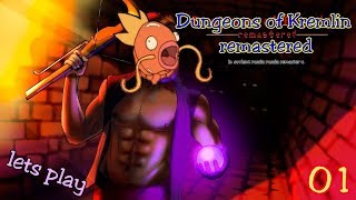 COME AT ME KREMLIN ep1 let's play dungeons of kremlin remastered (old school fps games pc)