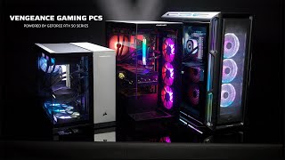 VENGEANCE Gaming PCs Powered by GeForce RTX 50 Series