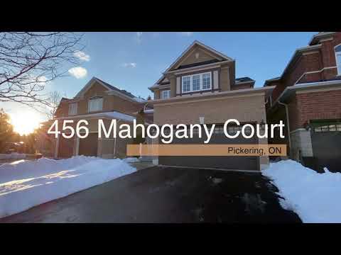 SOLD: 456 Mahogany Crt, Pickering, L1X0A2