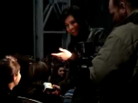 Up 2 Date on LBCI: the host at james blunt concert