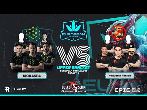 Monaspa vs No Bounty Hunter - European Pro League Season 3 - Playoffs - Upper Bracket - BO3