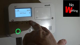 How to Set Program ON OFF Secure E7+ Smart Immersion Heater Control Unit for Hot Water Cylinder
