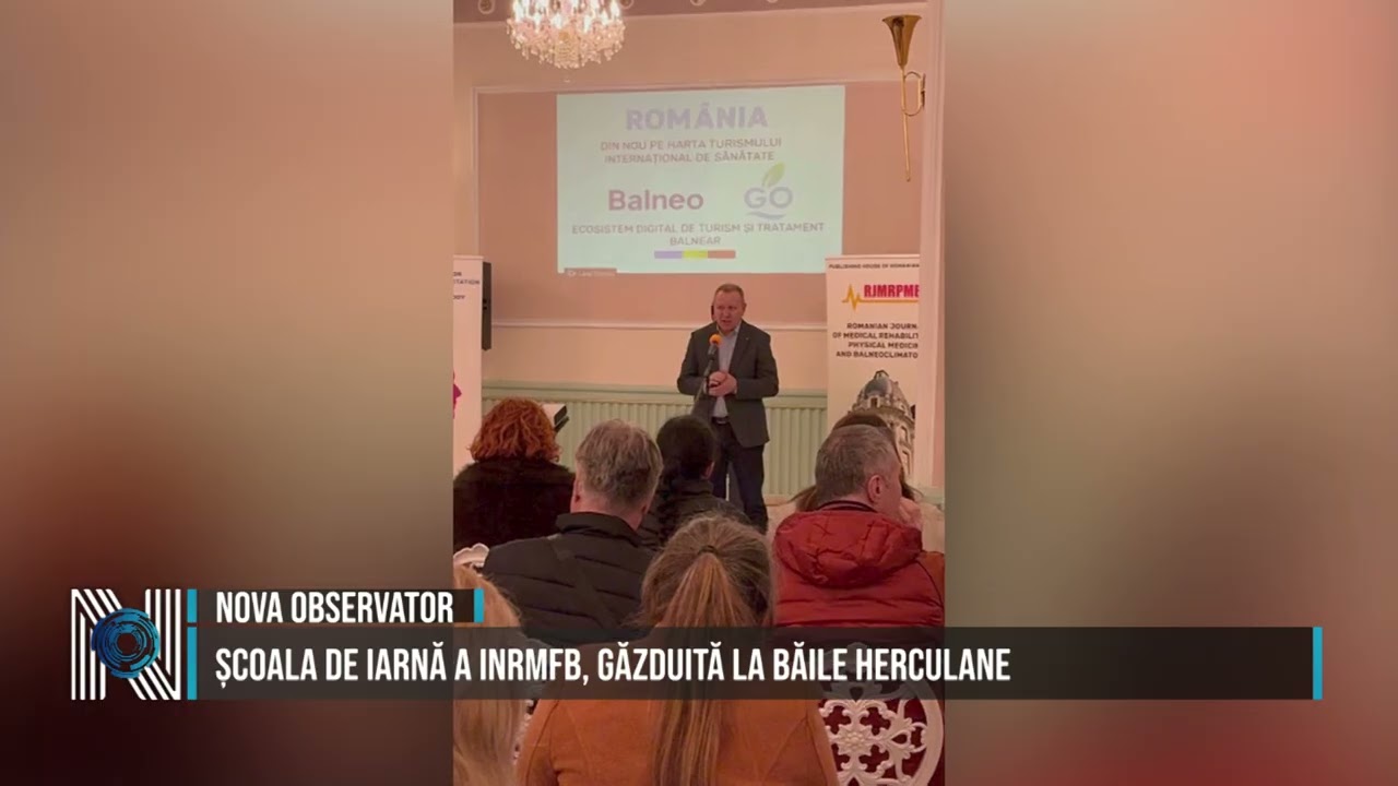 Școala de iarnă a INRMFB, găzduită la Băile Herculane
