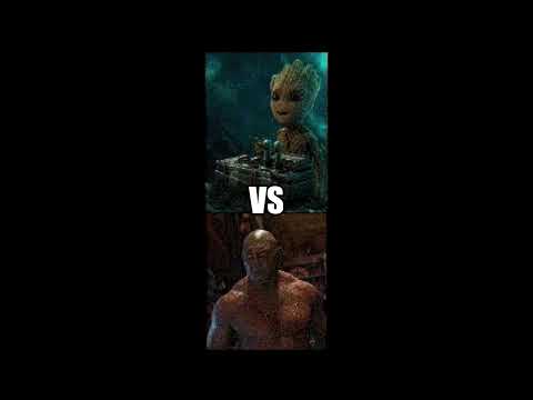 Groot Vs Drax