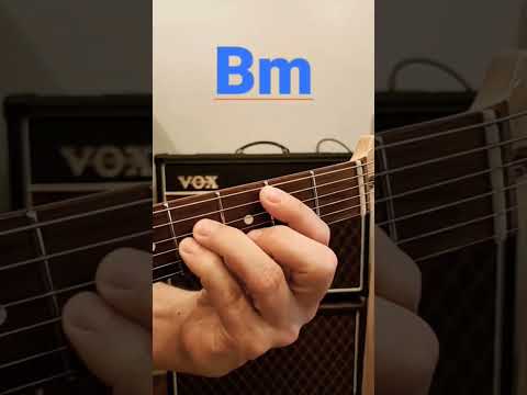 How to hold B minor chord on Guitar? #guitarlesson