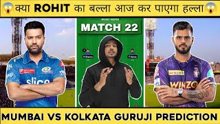 MI vs KOL Dream11 Prediction 2023 | Mumbai vs Kolkata IPL 2023 Dream11 Team Prediction Today Match