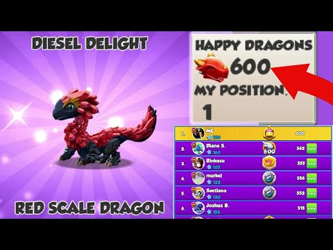 RED SCALE DRAGON Unlocking! STOPPING At 600 Points... Will We Succeed? - DML #1393