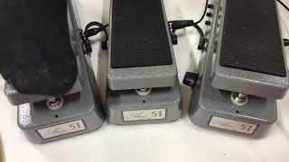 Video thumbnail for Area 51 Wah pedal comparison by Peter A