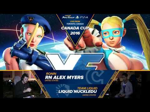 Canada Cup 2016 Street Fighter V FullTop 8