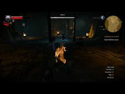 The Witcher 3 - Defeat Wild Hunt Warrior Nithral