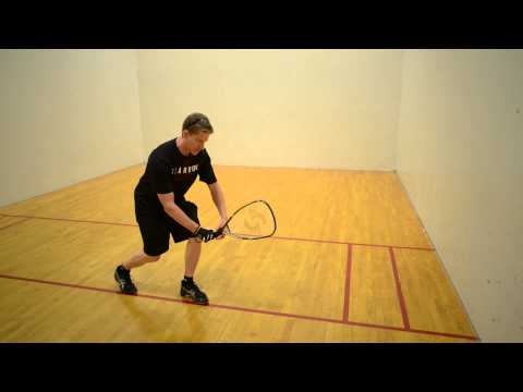 Hit a Killer Drive Serve in Racquetball