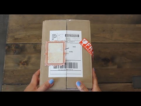 Shabby Chic MYSTERY BOX UNBOXING (from Whimsy Barn Vintage)