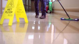 CPI - Hospital Hallway Cleaning - Microfiber PreTreat System - How-To