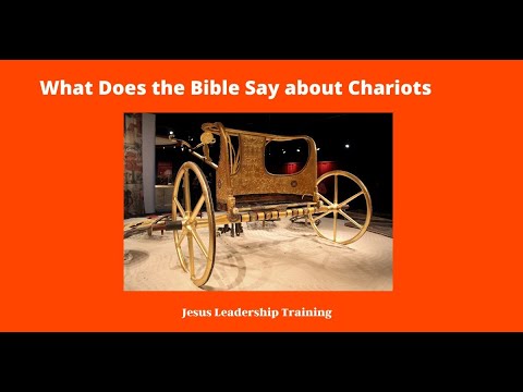 Chariots:What Does the Bible Say About Chariots