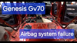 2022 Genesis Gv70 | Airbag light flashing