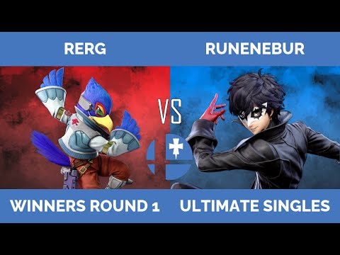 RogaSmash 207: SSBU Winners R1 – Rerg (Falco) vs Runenebur (Joker)