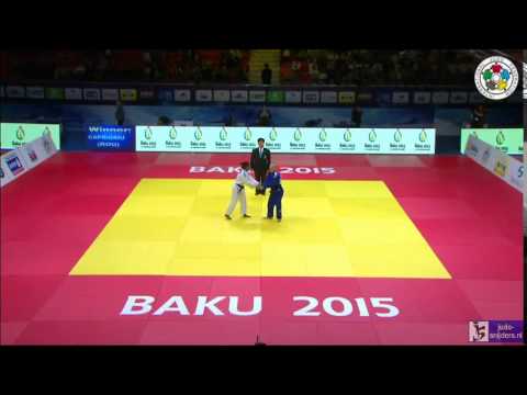 Judo 2015 Grand Slam Baku: Smythe Davis (GBR) - Caprioriu (ROU) [-57kg] final