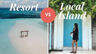 Budget vs Resort! What&amp;#39;s the best way to travel Maldives? 🇲🇻