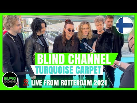 FINLAND EUROVISION 2021: Blind Channel - Dark Side (TURQUOISE CARPET INTERVIEW)