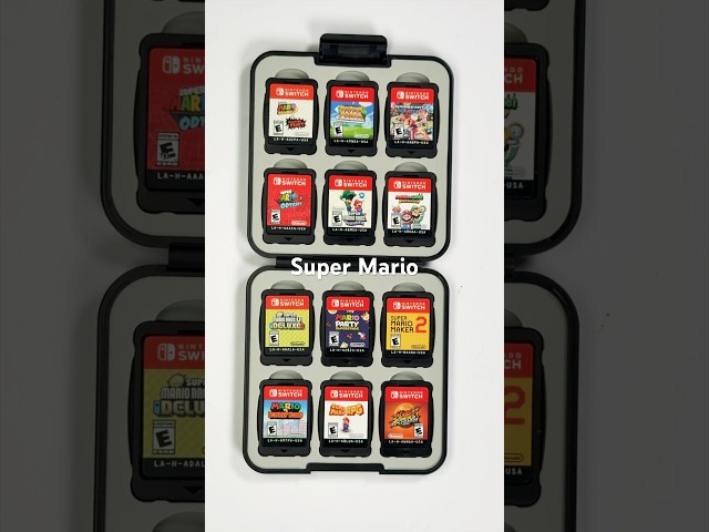 Vídeo relacionado con Nintendo Super Mario - Cajas de almacenamiento con licencia oficial | Paquete de 2 cubos de almacenamiento plegables con diseño de caras con Mario y Luigi | Perfecto para organizar la habitación de