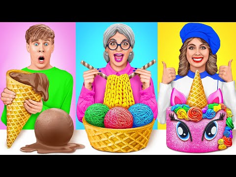 Provocare De Gătit: Eu vs. Bunica | Situații Amuzante Multi DO Challenge