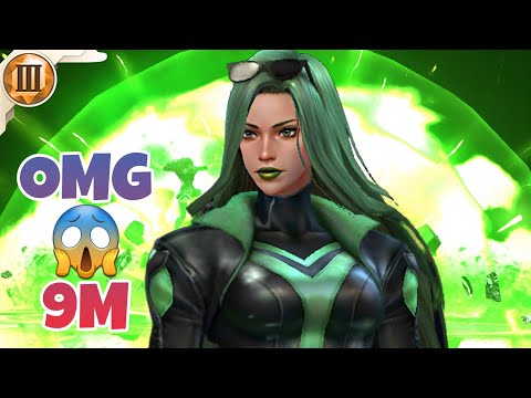 she is only hope for f2p player | polaris is impressive with rage | marvel future fight