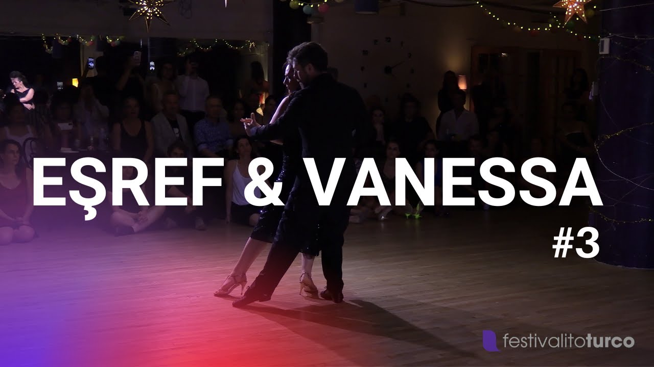Video thumbnail for Eşref Tekinalp & Vanessa Gauch - (3/4) "Adoracion" by Rodolfo Biagi | Festivalito Turco 2024