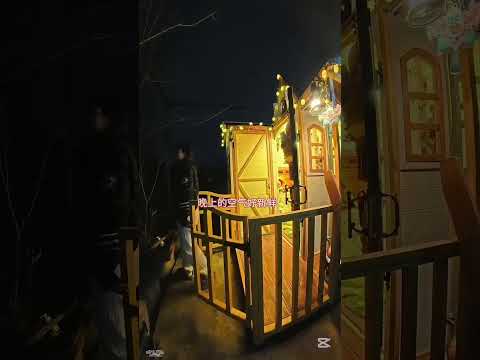 New Year’s Night 🌙 | Mini Car Camping by the City & Second Night in the Cabin 🚗🏡✨