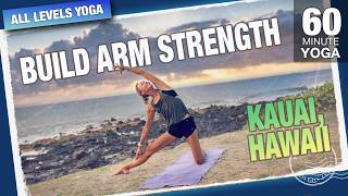 PoiPu Beach Morning Yoga with Erin - a Visvamitrasana Peak Pose Yoga Class - Five Parks Yoga