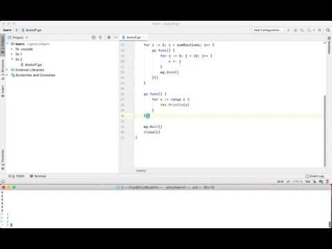 Channels and Waitgroups in Go