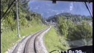 preview picture of video 'Svizzera 1999 - Da Martigny a Châtelard Frontière (MC/SNCF)'