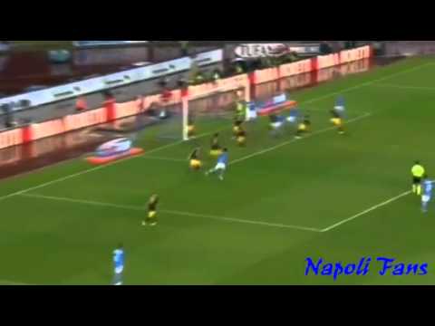 Napoli-Lecce 4-2 Auriemma Sintesi - 03-12-2011