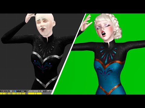 Sims 3 Animation Sample - Let it Go (Frozen)