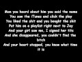 Machine Gun Kelly -- Breaking News (Lyrics) [Black ...