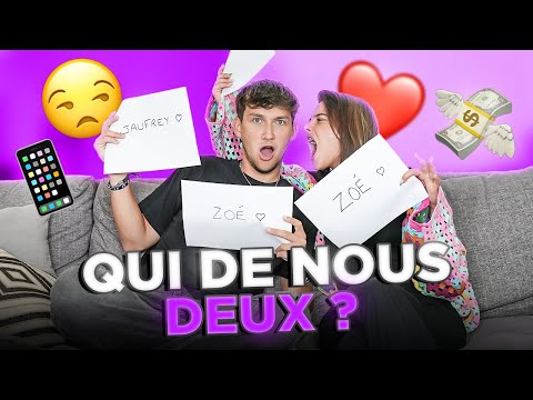 WHO OF US 2? (ZOÉ AND HER BOYFRIEND)