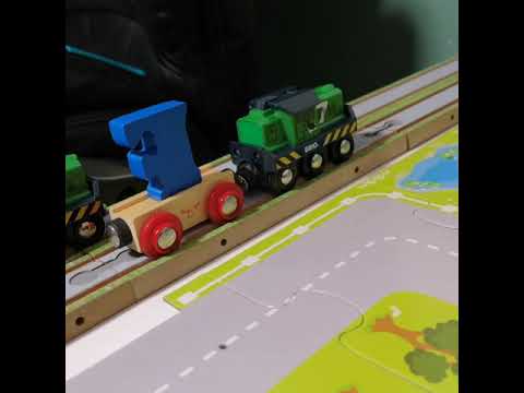 Metro station glow in the dark, Alphabet Trains Colors and Train Level Crossing, Thomas and Friends Video