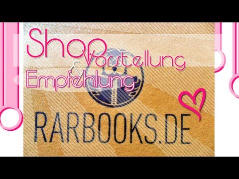 Shopempfehlung: Rarbooks