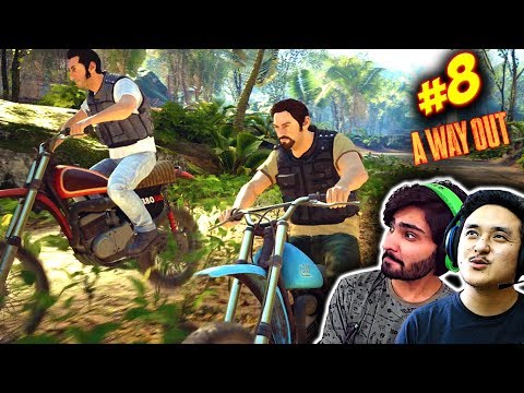 A WAY OUT Hindi Gameplay Walkthrough Part 8(PS4) "Vengeance" Co-Op Quasar - HemanT_T