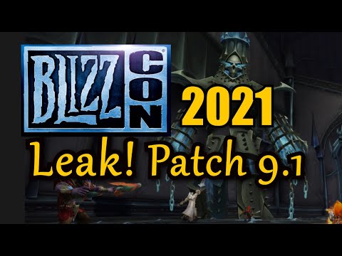 Patch 9.1 Leak SPOILER! Blizzcon 2021 Chains of Domination  Shadowlands let's play wow sl gameplay