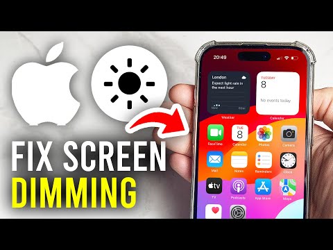 How To Stop iPhone Screen From Dimming - Full Guide