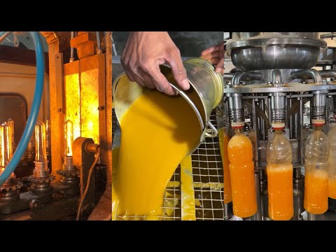 Full Making Process of Mango Drinks made in Factory 😍😍 Kuch is Tarah Se Bnai Jati Hai🤩🤩