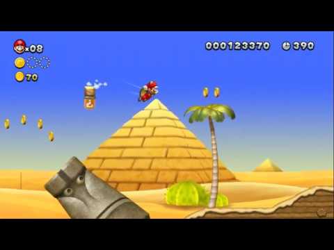 NSMBU Custom BG - NSMBW Desert