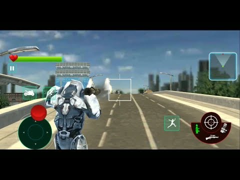 Flying US Police Bike Transform Robot Bike Games Level 01 #01 | Crodiox