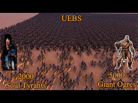 2000 Soul Tyrant vs 5000 Giant Ogres | Ultimate Epic Battle Simulator |