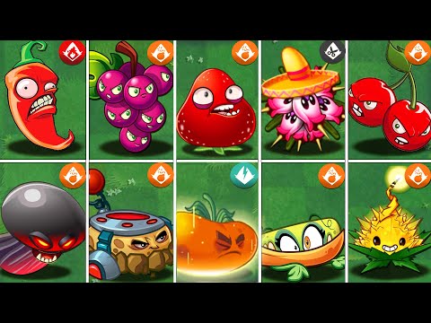 Random 10 Best BOMB Plants Level 1 Battlez - Who Will Win? - PvZ 2 Plant Vs Plant