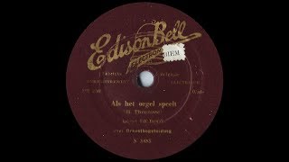 Als het Orgel speelt - Albert de Booy (1934)